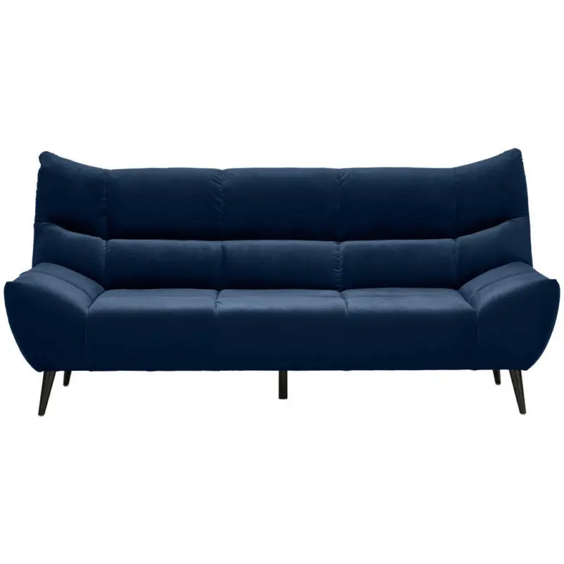 3-Sitzer-Sofa in Mikrofaser Dunkelblau