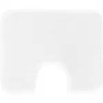 XXXLutz Lauterach - Ihr M&ouml;belhaus bei Bregenz Wc-Vorleger Wei&szlig; 50/60 cm