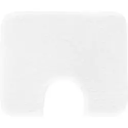 Wc-Vorleger Wei&szlig; 50/60 cm