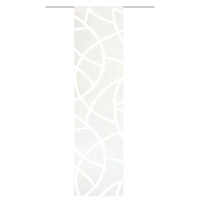 Fl&auml;chenvorhang in Wei&szlig; blickdicht