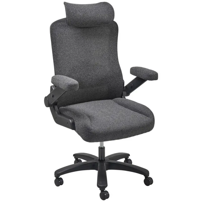 Drehstuhl in Netzbespannung Schwarz