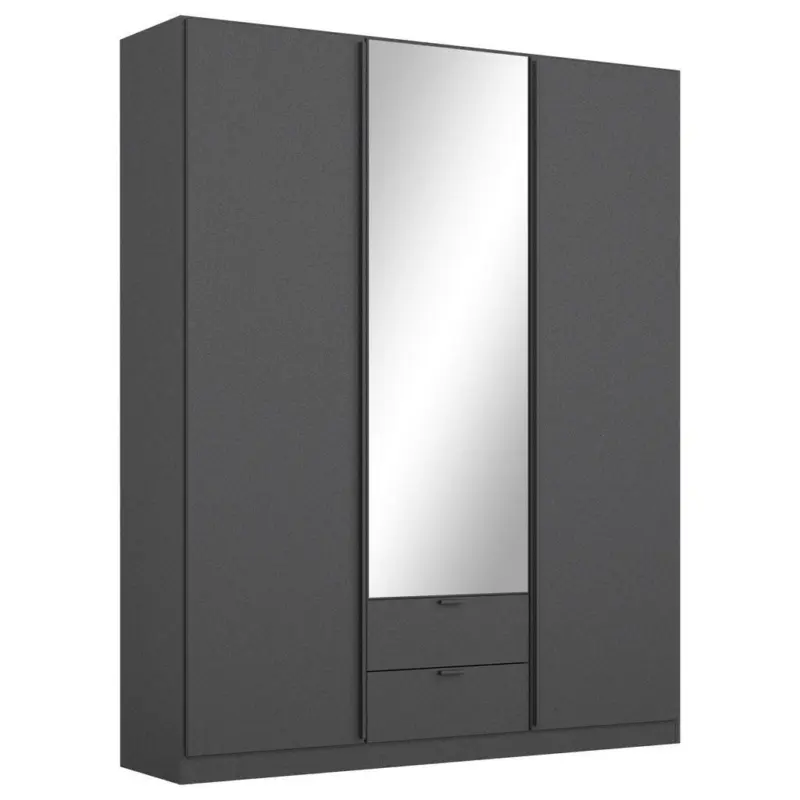 Dreht&uuml;renschrank in Grau