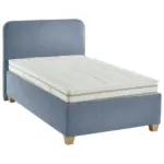 XXXLutz Lauterach - Ihr M&ouml;belhaus bei Bregenz Polsterbett Matratze, Lattenrost Blau 140/200 cm