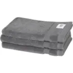 XXXLutz Lauterach - Ihr M&ouml;belhaus bei Bregenz G&auml;stetuch 30/50 cm SW-Cuddly Anthrazit 3-teilig