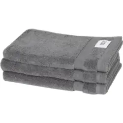 G&auml;stetuch 30/50 cm SW-Cuddly Anthrazit 3-teilig