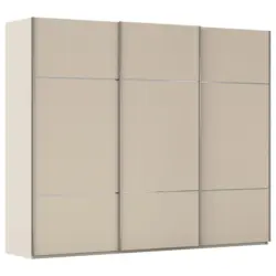 Schwebet&uuml;renschrank in Champagner