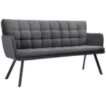 XXXLutz Lauterach - Ihr M&ouml;belhaus bei Bregenz Sitzbank 170/88/65 cm in Blaugrau