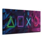 XXXLutz Lauterach - Ihr M&ouml;belhaus bei Bregenz Leinwandbild Text, Strukturen 150/50/1,2 cm