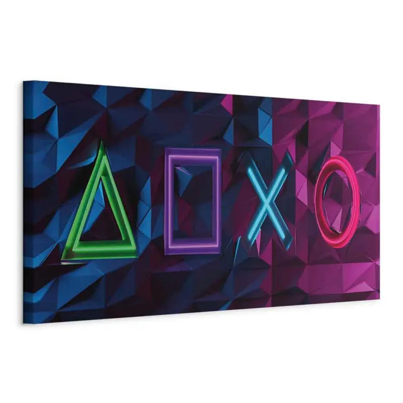 Leinwandbild Text, Strukturen 150/50/1,2 cm