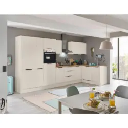 Eckk&uuml;che 370/175 cm in Kaschmir