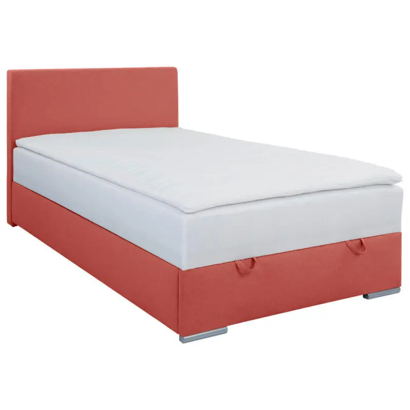 Boxbett 140/200 cm in Rot