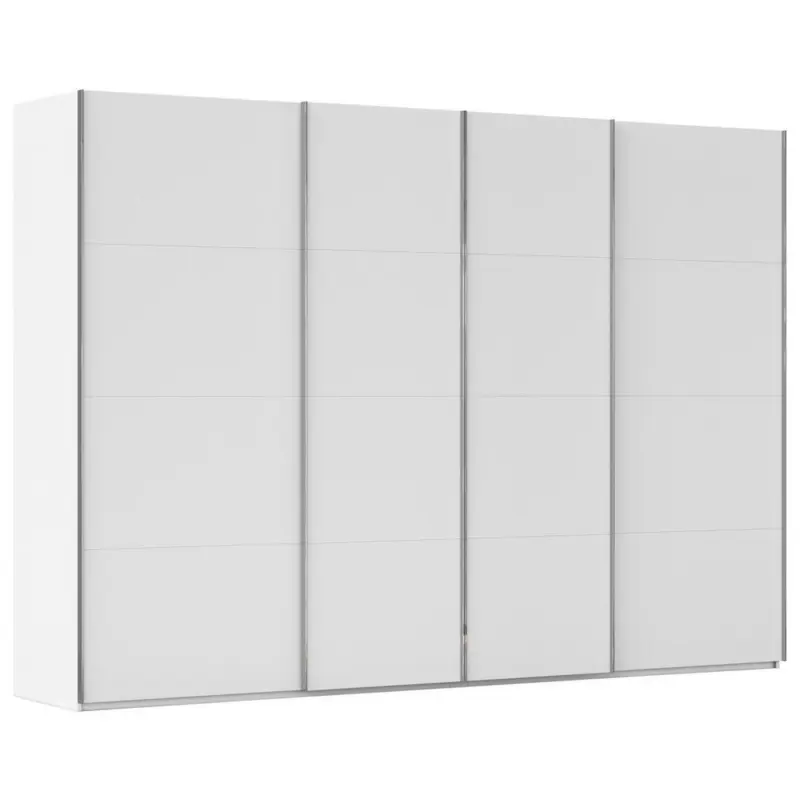 Schwebet&uuml;renschrank in Wei&szlig;