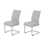 XXXLutz Lauterach - Ihr M&ouml;belhaus bei Bregenz Schwingstuhl-Set 2 St&uuml;ck mit Griff, ergonomische R&uuml;ckenlehne Flachgewebe