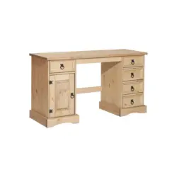 Schreibtisch 140/48/76 cm in Honig