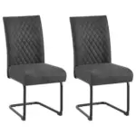 XXXLutz Lauterach - Ihr M&ouml;belhaus bei Bregenz Schwingstuhl-Set 2 St&uuml;ck Stoffauswahl, mit Griff Mikrofaser