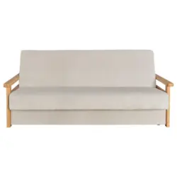 Schlafsofa Malaga in Cord Creme
