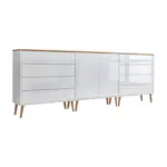 XXXLutz Lauterach - Ihr M&ouml;belhaus bei Bregenz Sideboard Mailand Set 4 + HF in 237/86/33 cm