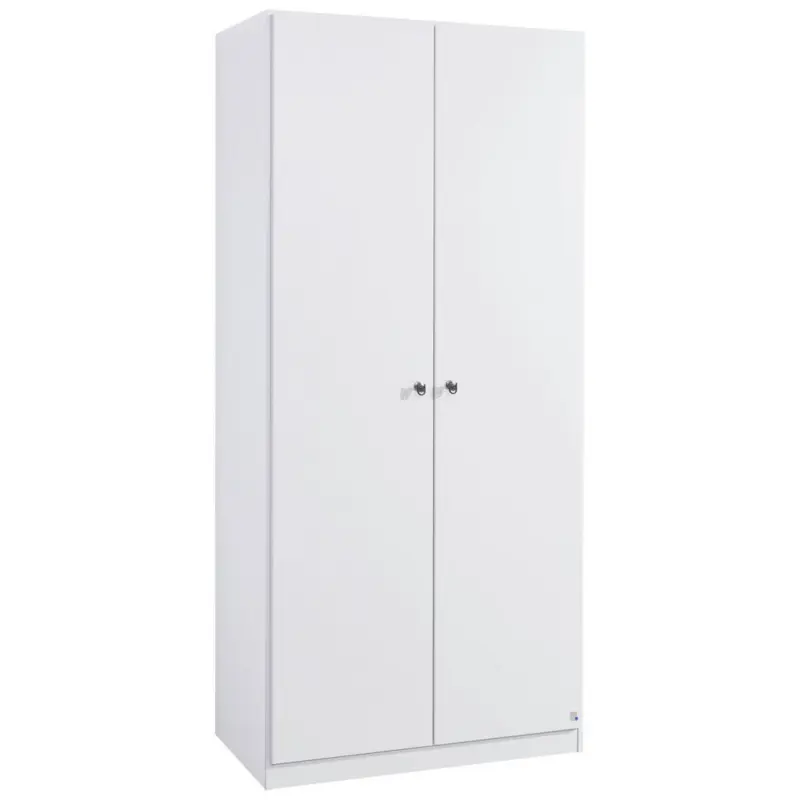 Dreht&uuml;renschrank in Wei&szlig;