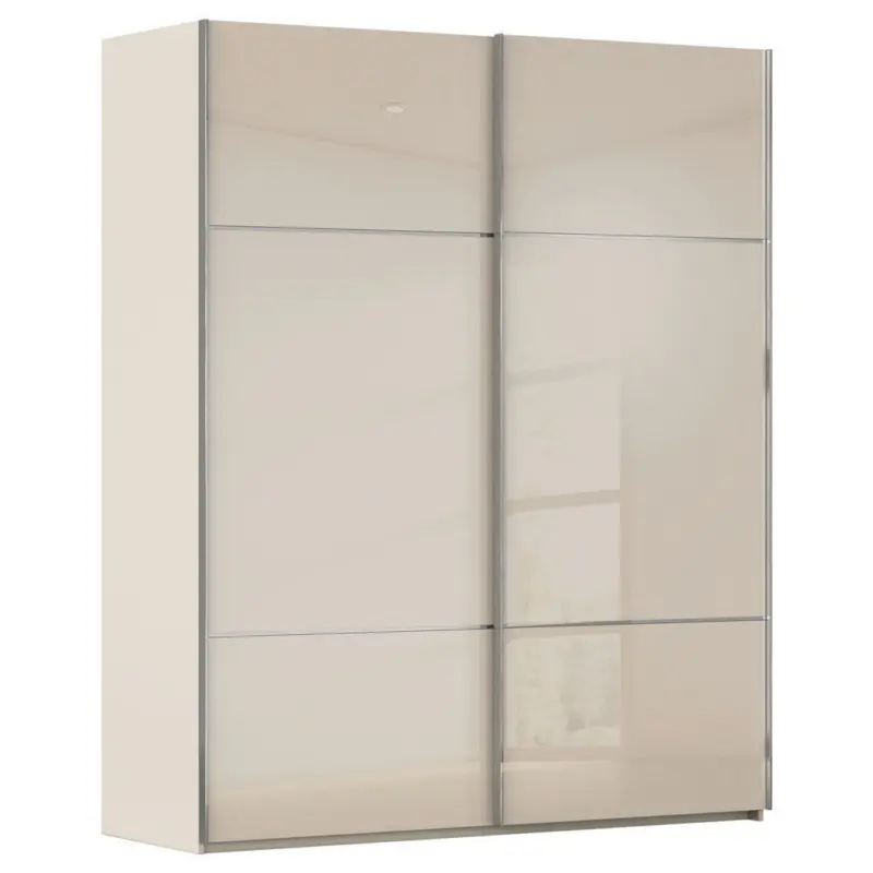 Schwebet&uuml;renschrank in Champagner