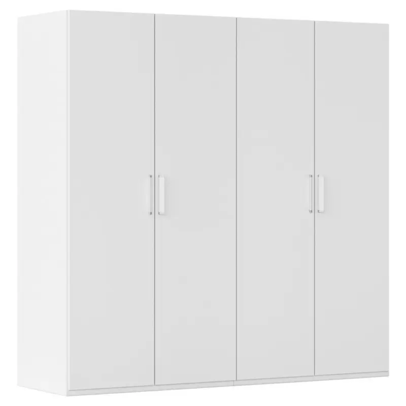 Dreht&uuml;renschrank in Wei&szlig;