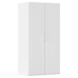 Dreht&uuml;renschrank in Wei&szlig;