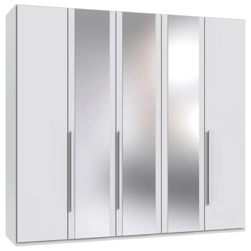 Dreht&uuml;renschrank in Wei&szlig;