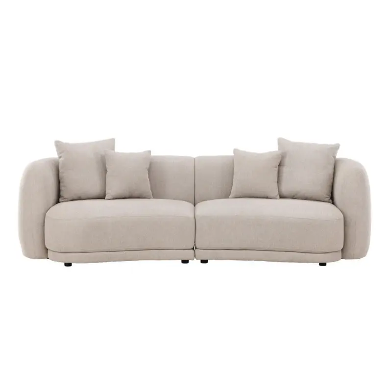 2-Sitzer-Sofa in Beige