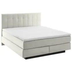 Boxspringbett 160/200 cm in Naturfarben