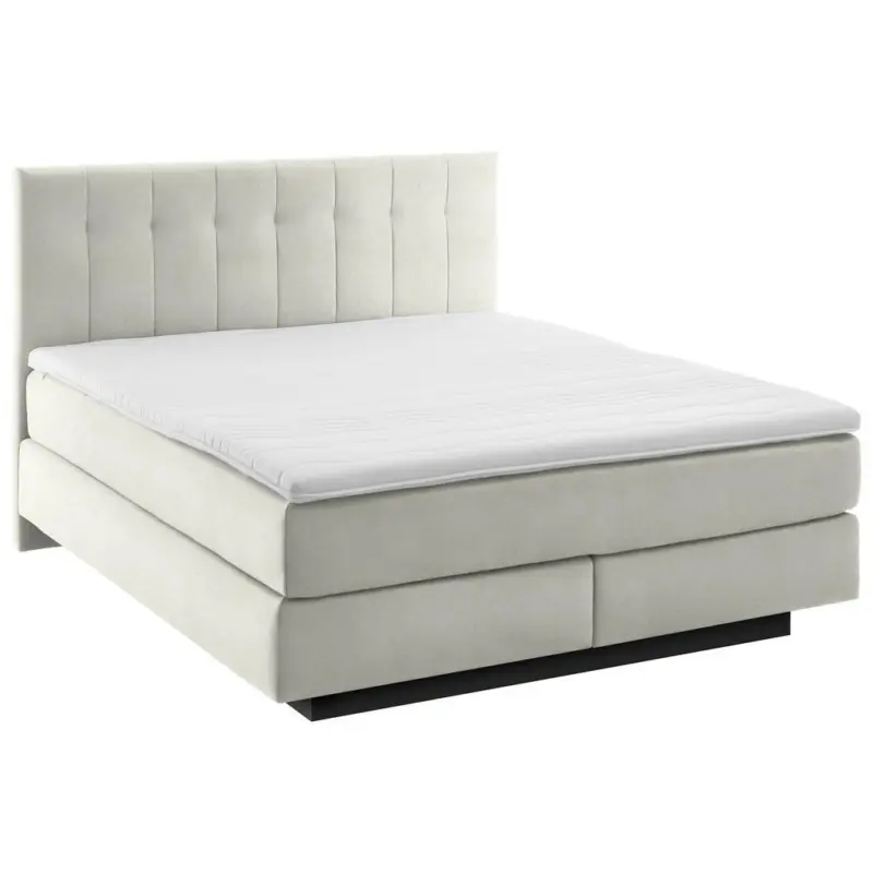 Boxspringbett 160/200 cm in Naturfarben