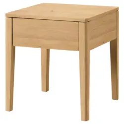 Nachtk&auml;stchen in massiv Eiche Eichefarben