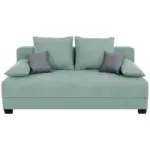 XXXLutz Lauterach - Ihr M&ouml;belhaus bei Bregenz Sofa Mia mit Schlaffunktion in Webstoff Mintgr&uuml;n