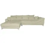 XXXLutz Lauterach - Ihr M&ouml;belhaus bei Bregenz Ecksofa in Chenille Beige 227/329 cm