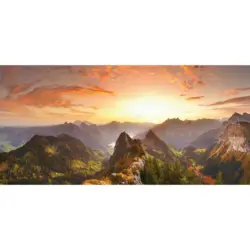 Leinwandbild Berge 115/55 cm