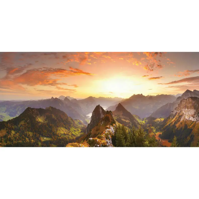 Leinwandbild Berge 115/55 cm