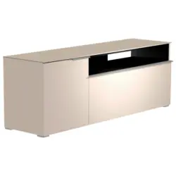 Lowboard Alufarben, Sandfarben 160/58/45 cm