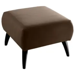 Hocker in Textil Braun