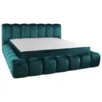 XXXLutz Lauterach - Ihr M&ouml;belhaus bei Bregenz Polsterbett inkl. Bettkasten Lattenrost, Bettkasten Petrol 180/200 cm