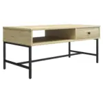 XXXLutz Lauterach - Ihr M&ouml;belhaus bei Bregenz Couchtisch in Metall, Holzwerkstoff 101/45/50 cm