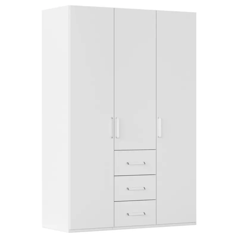 Dreht&uuml;renschrank in Wei&szlig;