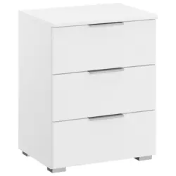 Nachtk&auml;stchen 40/61/42 cm in Wei&szlig;