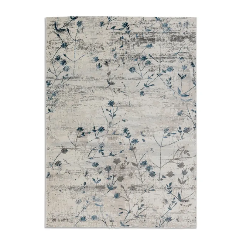 Webteppich 80/150 cm Noa Blau