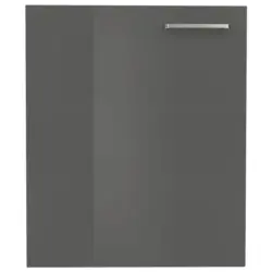 K&uuml;chenschrankfront 60/72/1,9 cm in Schieferfarben