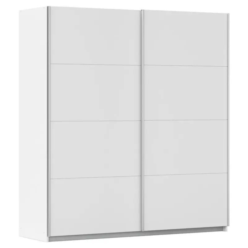 Schwebet&uuml;renschrank in Wei&szlig;