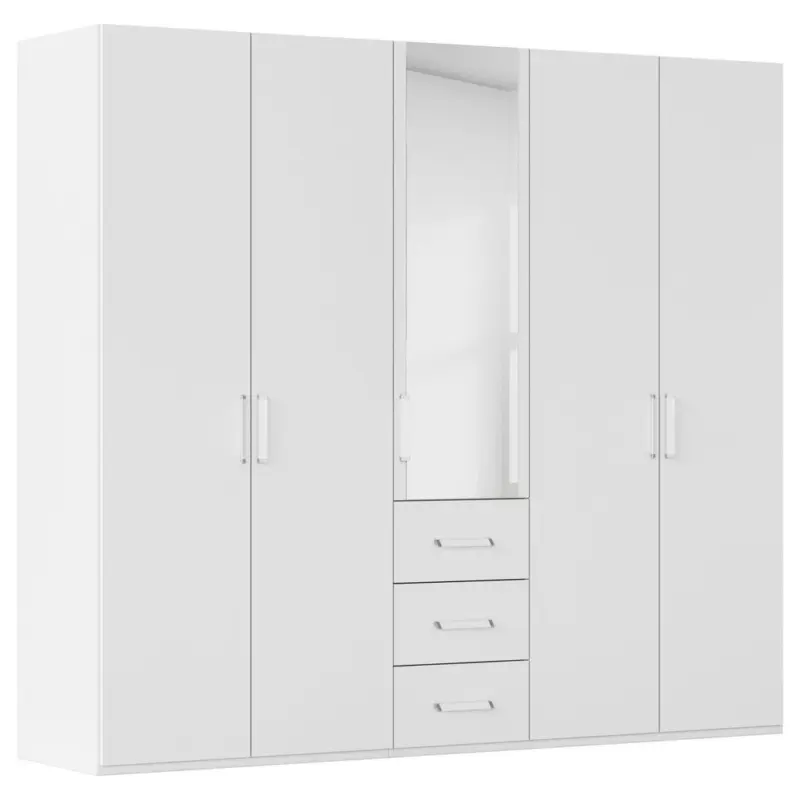 Dreht&uuml;renschrank in Wei&szlig;
