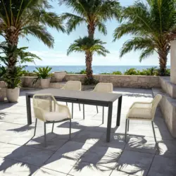 Gartentisch 200-260/96/76 cm