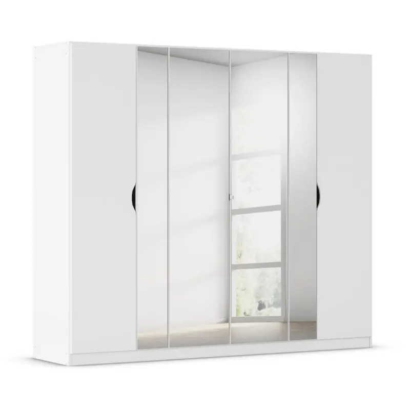 Dreht&uuml;renschrank in Wei&szlig;