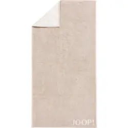 Handtuch 50/100 cm Classic Doubleface Sandfarben