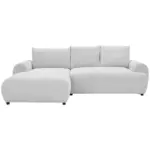 XXXLutz Lauterach - Ihr M&ouml;belhaus bei Bregenz Ecksofa in Webstoff Creme 175/265 cm