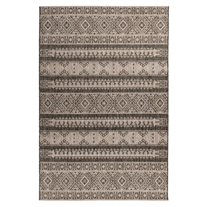 Outdoorteppich 120/170 cm My Nordic Grau, Graubraun
