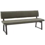 XXXLutz Lauterach - Ihr M&ouml;belhaus bei Bregenz Sitzbank 180/86/58 cm in Schwarz, Dunkelgr&uuml;n